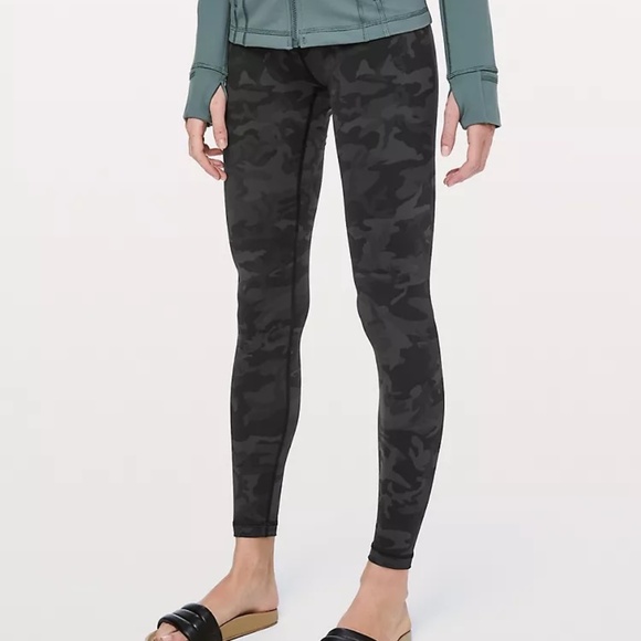 lululemon Wunder Under High-Rise Tight 28" *Full-On Luon Incognito Camo Grey 8 - Picture 1 of 3